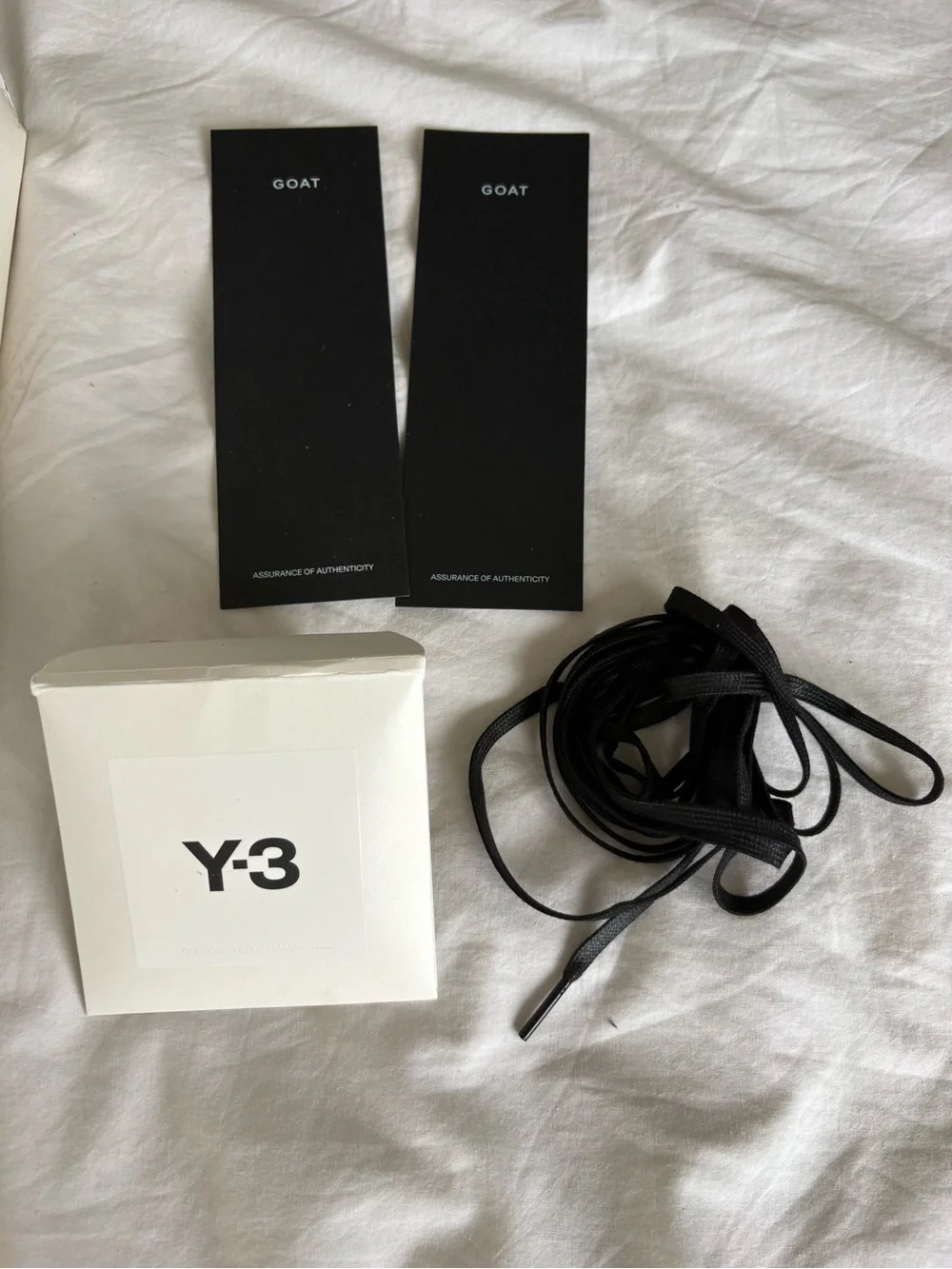 Adidas Y-3 Hokori III Black Core White Sneakers Men's Size 10 with OG Box